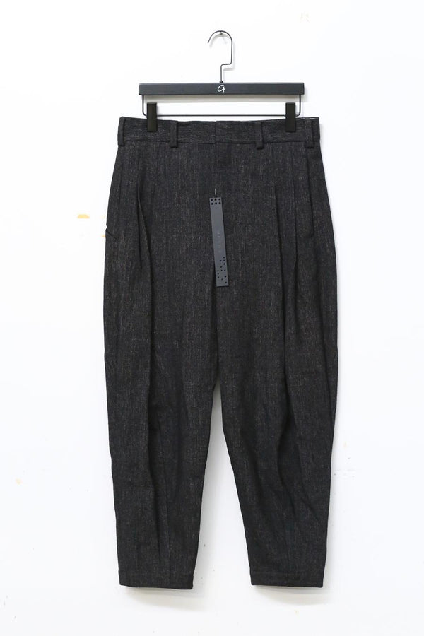 DEVOA wool pants PTN-SHC black
